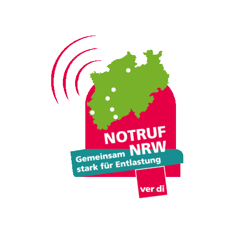 verdigesundheitsozialesnrw giphygifmaker pflege verdi krankenhaus Sticker