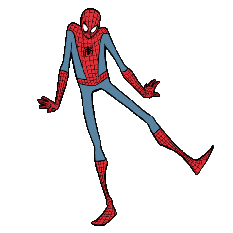 Spider Man Dancing Sticker