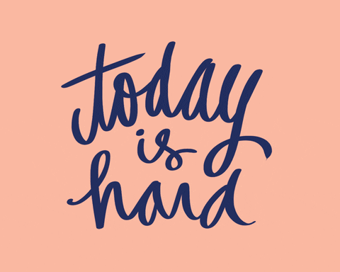 Bad Day Lettering GIF by Denyse®