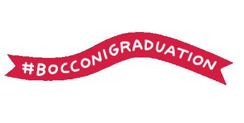 Graduation Day Sticker by Bocconi University
