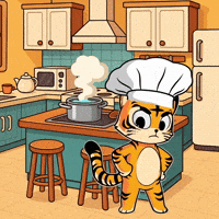 Chef Cooking GIF by Hero Galaxy NFT