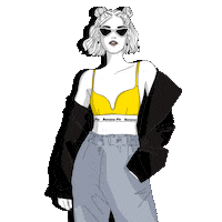 Attitude Bra Sticker by EASY SHOP