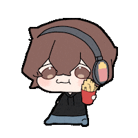Bungo Stray Dogs Fries Sticker