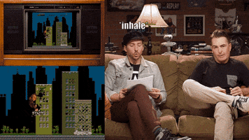 RETROREPLAY nolan north troy baker plot retro replay GIF