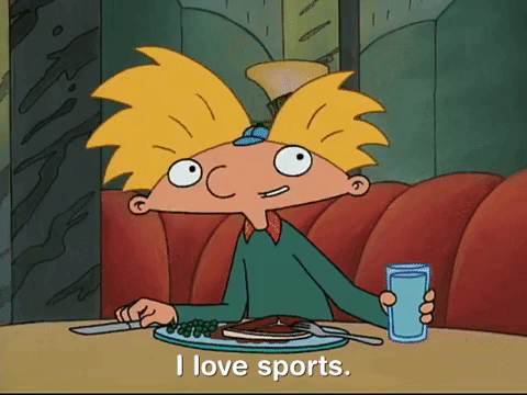 Nicksplat I Love Sports GIF by Hey Arnold