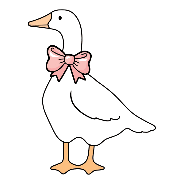 Mother Goose Duck Sticker by Schoolgirl Style Classroom Decor