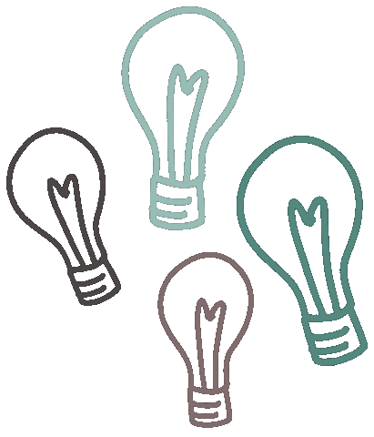 Bulb Frage Sticker by Kleinformat