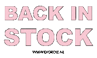 Back In Stock Sticker by Diordie