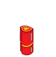 Redscare Sticker by Trixie Cosmetics