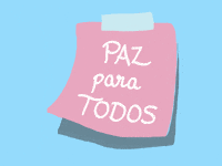 Peace Post It GIF by Alejandra Baiz