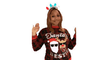 Merry Christmas Santa Sticker by Dani Coleman