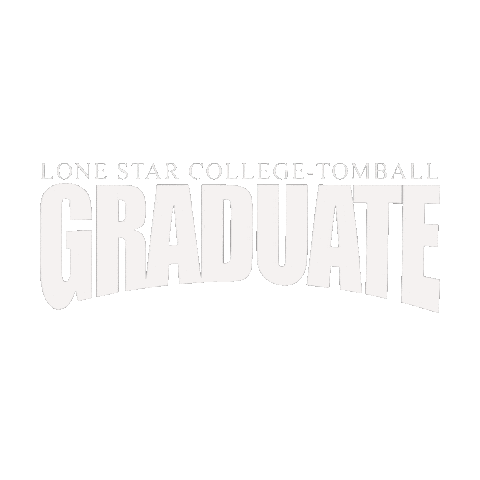 Graduate Grad Sticker by LSC-Tomball