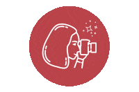 Camera Photographer Sticker by Vanessa Seregate Photography