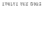 Evolve The Rock Sticker by ProjectRock