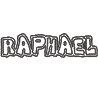 Name Raphael Sticker by Rll Engenharia e Tec