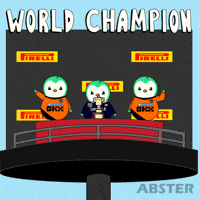 World Champion Penguin GIF by Abster