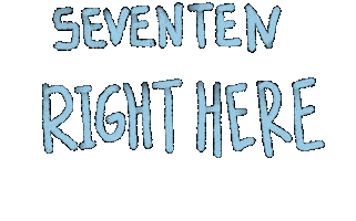 Right Here Blink Sticker