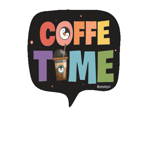 Coffee Time Sticker