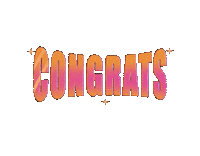 Celebrate Well Done Sticker by Neeryletters