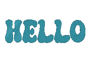 How Are You Hello Sticker by Neeryletters