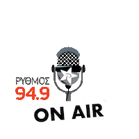 On Air Radio Sticker by RYTHMOS 949