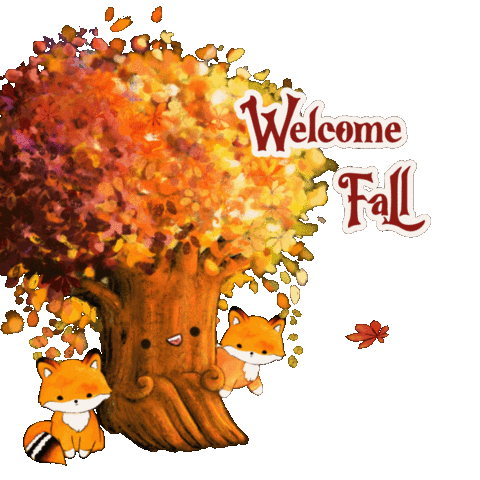 Tree Autumn Sticker
