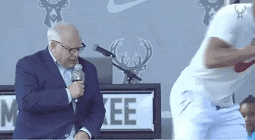 bucks celebration smiling greek milwaukee GIF