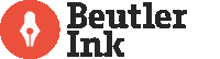 beutlerink digital agency bink ink pen beutler ink Sticker