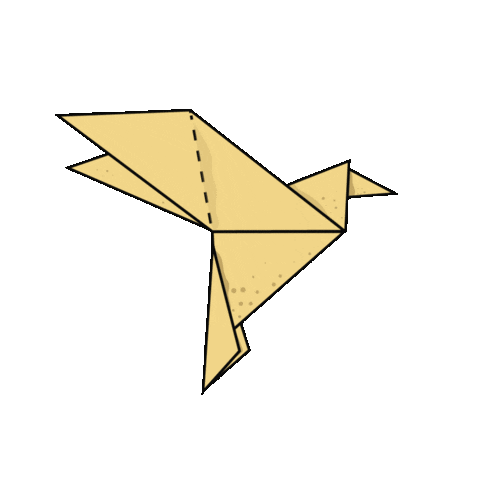 Qalbyetmaan happy travel good bird Sticker