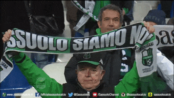 fan supporter GIF by U.S. Sassuolo Calcio