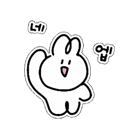 Rabbit Yes Sticker