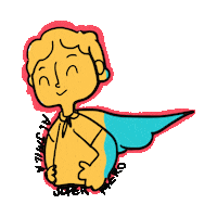 Kids Hero Sticker by Jalilachildrens