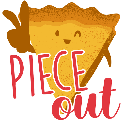 saraleedesserts bye goodbye dessert pie Sticker