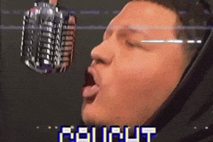 On The Mic Spit Fire GIF by Popular Demand Entertainment