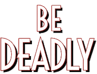 film noir bedeadly Sticker by Deadly is the Female Ltd