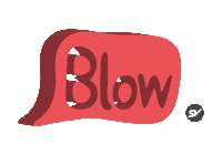 Blow Sticker by streetvoicetw