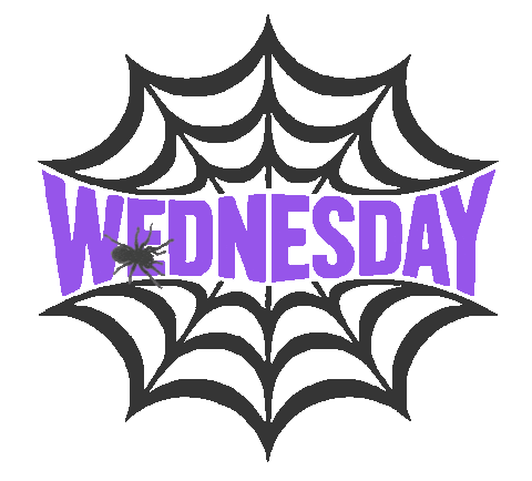 Addams Family Halloween Sticker by MockoFun