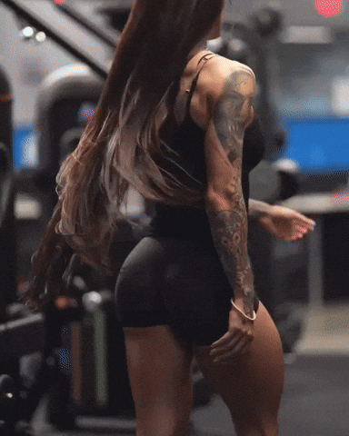 Long Hair Fitness GIF by Tony Ciccone Photography