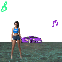 Game Time Dance Sticker by Robodrone