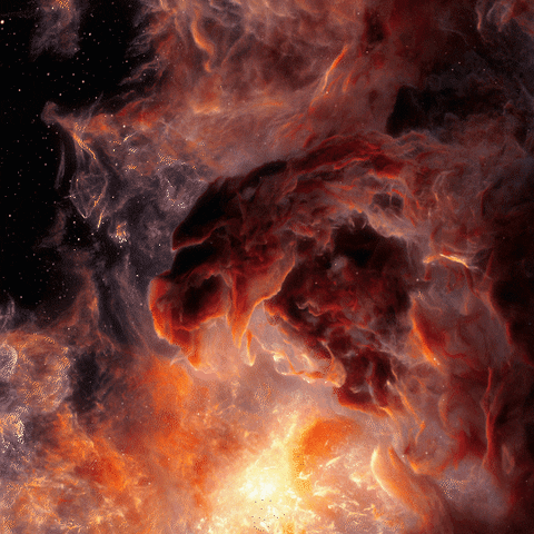 salmonickatelier giphyupload space stars universe GIF