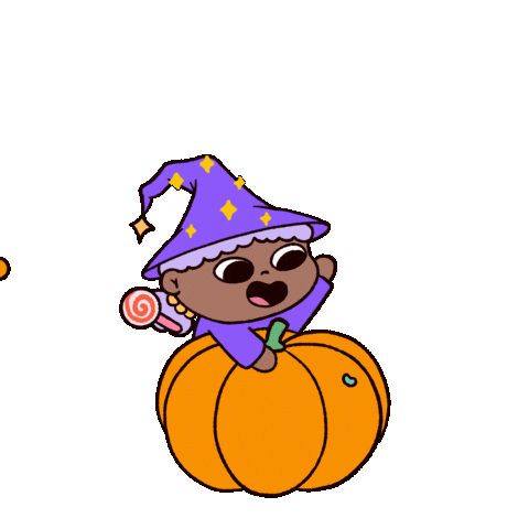 Trick Or Treat Halloween Sticker by Happy Homies