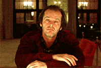 The Shining Laughing GIF