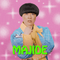 Majide GIF by Atsuko Okatsuka