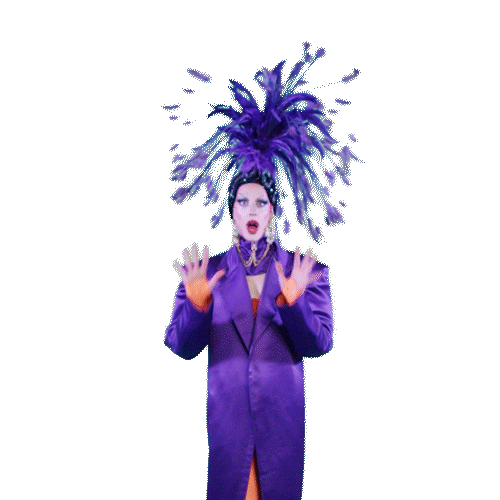 Drag Wow Sticker by LOCAMENTE