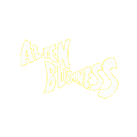 alienbusinessfilm logo film business alien Sticker