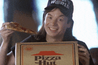 Happy Pizza Hut GIF