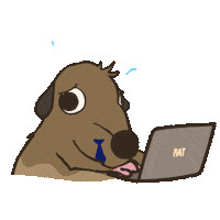 Animation Writing Sticker