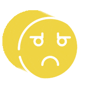 Sad Face Sticker by sincory