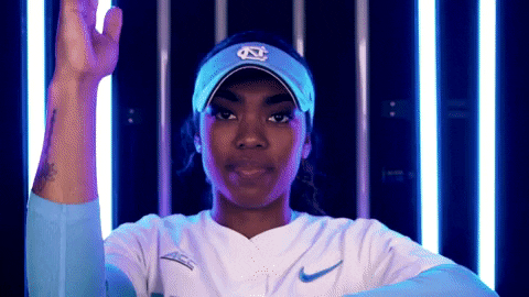 Carolina Unc Softball GIF by UNC Tar Heels