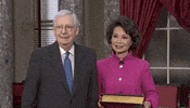 Mitch Mcconnell Freeze GIF by GIPHY News
